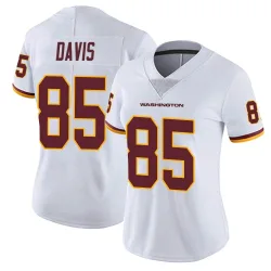Washington Commanders Women's Limited White Vapor Untouchable Jersey (85 Vernon Davis)