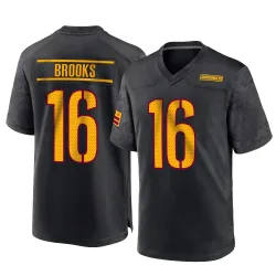 Washington Commanders Youth Game Black Alternate Jersey (16 Ja'Corey Brooks)