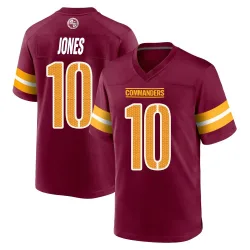 Washington Commanders Youth Game Burgundy Jersey (10 Jacoby Jones)