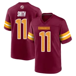 Washington Commanders Youth Game Burgundy Jersey (11 Alex Smith)