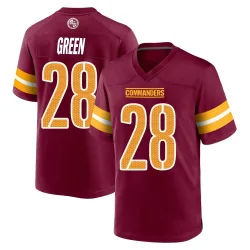 Washington Commanders Youth Game Burgundy Jersey (28 Darrell Green)