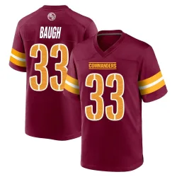 Washington Commanders Youth Game Burgundy Jersey (33 Sammy Baugh)