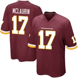 Washington Commanders Youth Game Burgundy Team Color Jersey (17 Terry McLaurin)