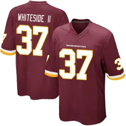 Washington Commanders Youth Game Burgundy Team Color Jersey (37 Nick Whiteside II)