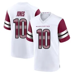 Washington Commanders Youth Game White Jersey (10 Jacoby Jones)