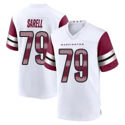 Washington Commanders Youth Game White Jersey (79 Foster Sarell)