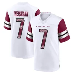 Washington Commanders Youth Game White Jersey (7 Joe Theismann)