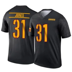 Washington Commanders Youth Legend Black Alternate Jersey (31 Jonathan Jones)