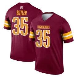 Washington Commanders Youth Legend Burgundy Jersey (35 Percy Butler)