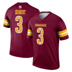 Washington Commanders Youth Legend Burgundy Jersey (3 Austin Seibert)
