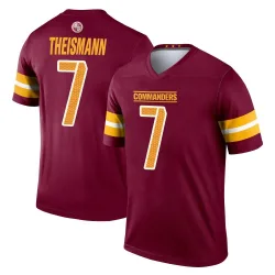 Washington Commanders Youth Legend Burgundy Jersey (7 Joe Theismann)
