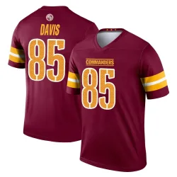 Washington Commanders Youth Legend Burgundy Jersey (85 Vernon Davis)