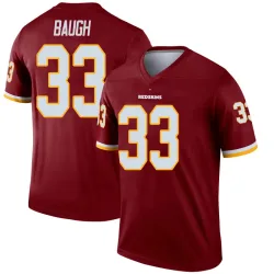 Washington Commanders Youth Legend Inverted Burgundy Jersey (33 Sammy Baugh)