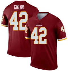Washington Commanders Youth Legend Inverted Burgundy Jersey (42 Charley Taylor)