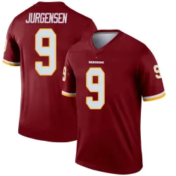 Washington Commanders Youth Legend Inverted Burgundy Jersey (9 Sonny Jurgensen)