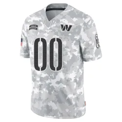 Washington Commanders Youth Limited Arctic Camo 2024 Salute to Service Jersey (00 Custom)