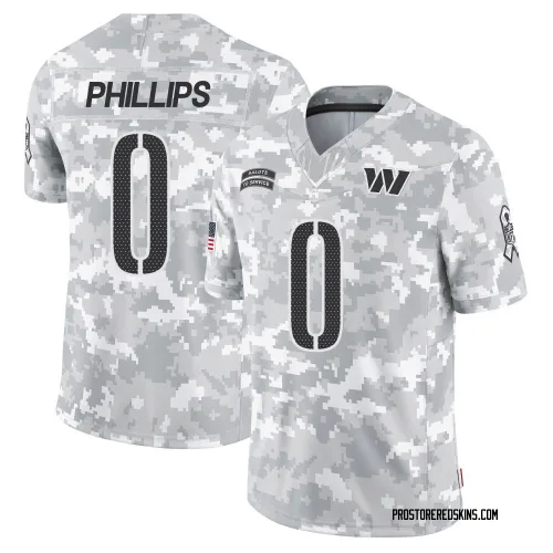 Washington Commanders Youth Limited Arctic Camo 2024 Salute to Service Jersey (0 Tyre Phillips)
