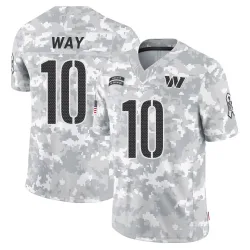 Washington Commanders Youth Limited Arctic Camo 2024 Salute to Service Jersey (10 Tress Way)