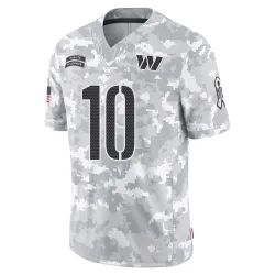 Washington Commanders Youth Limited Arctic Camo 2024 Salute to Service Jersey (10 Tress Way)