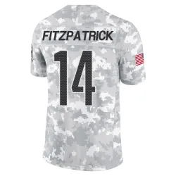 Washington Commanders Youth Limited Arctic Camo 2024 Salute to Service Jersey (14 Ryan Fitzpatrick)