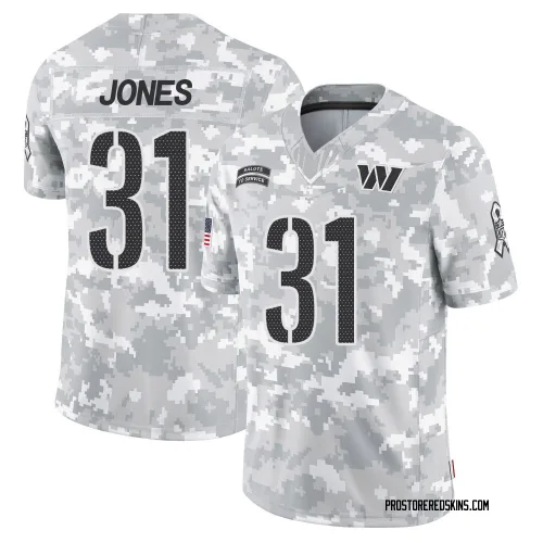 Washington Commanders Youth Limited Arctic Camo 2024 Salute to Service Jersey (31 Jonathan Jones)