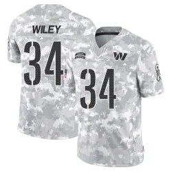 Washington Commanders Youth Limited Arctic Camo 2024 Salute to Service Jersey (34 Michael Wiley)