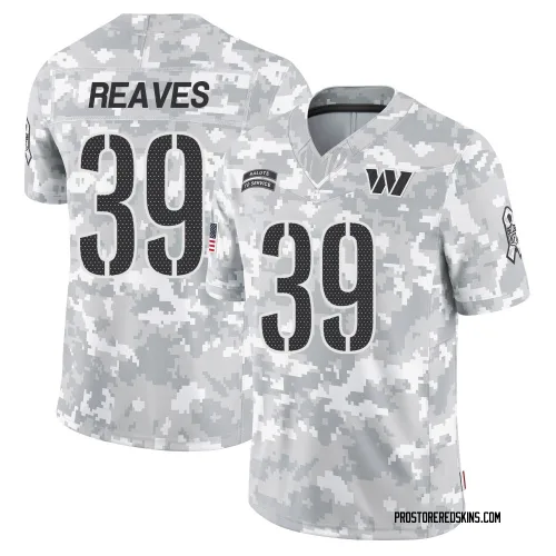 Washington Commanders Youth Limited Arctic Camo 2024 Salute to Service Jersey (39 Jeremy Reaves)
