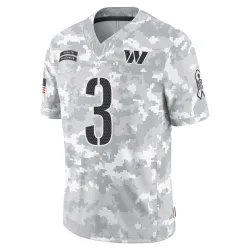 Washington Commanders Youth Limited Arctic Camo 2024 Salute to Service Jersey (3 Austin Seibert)