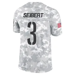 Washington Commanders Youth Limited Arctic Camo 2024 Salute to Service Jersey (3 Austin Seibert)