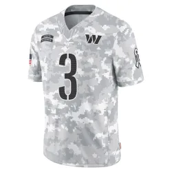 Washington Commanders Youth Limited Arctic Camo 2024 Salute to Service Jersey (3 Will Harris)
