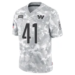 Washington Commanders Youth Limited Arctic Camo 2024 Salute to Service Jersey (41 Colson Yankoff)