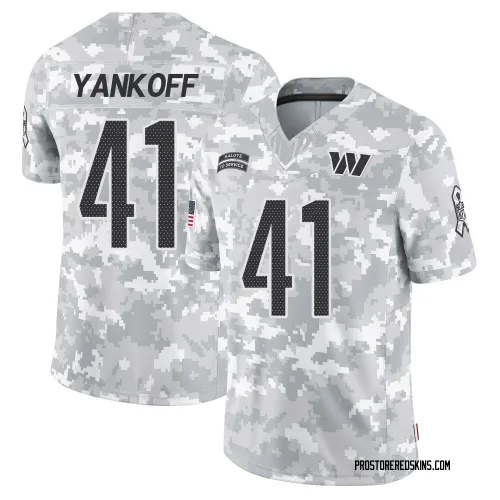 Washington Commanders Youth Limited Arctic Camo 2024 Salute to Service Jersey (41 Colson Yankoff)