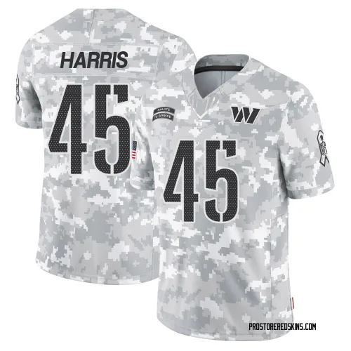 Washington Commanders Youth Limited Arctic Camo 2024 Salute to Service Jersey (45 De'Jon Harris)