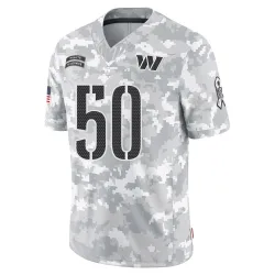 Washington Commanders Youth Limited Arctic Camo 2024 Salute to Service Jersey (50 Nate Gerry)