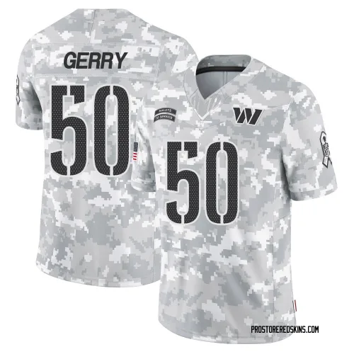 Washington Commanders Youth Limited Arctic Camo 2024 Salute to Service Jersey (50 Nate Gerry)