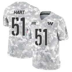 Washington Commanders Youth Limited Arctic Camo 2024 Salute to Service Jersey (51 Bobby Hart)