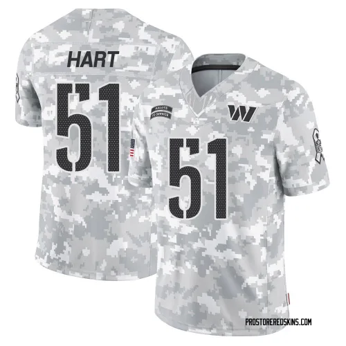 Washington Commanders Youth Limited Arctic Camo 2024 Salute to Service Jersey (51 Bobby Hart)