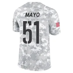 Washington Commanders Youth Limited Arctic Camo 2024 Salute to Service Jersey (51 David Mayo)