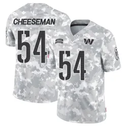 Washington Commanders Youth Limited Arctic Camo 2024 Salute to Service Jersey (54 Camaron Cheeseman)