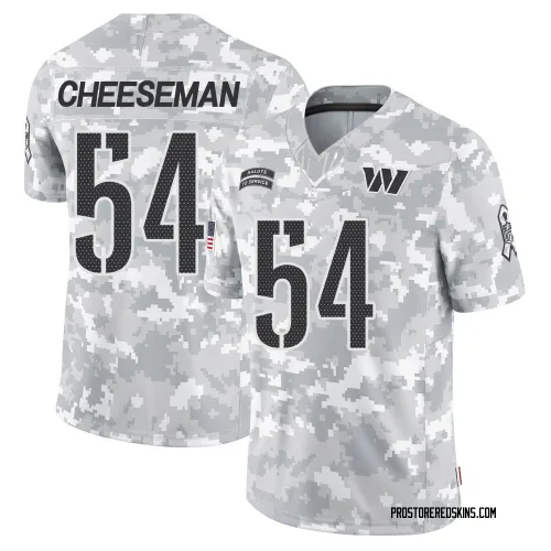 Washington Commanders Youth Limited Arctic Camo 2024 Salute to Service Jersey (54 Camaron Cheeseman)