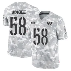 Washington Commanders Youth Limited Arctic Camo 2024 Salute to Service Jersey (58 Jordan Magee)