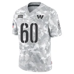 Washington Commanders Youth Limited Arctic Camo 2024 Salute to Service Jersey (60 Michael Deiter)