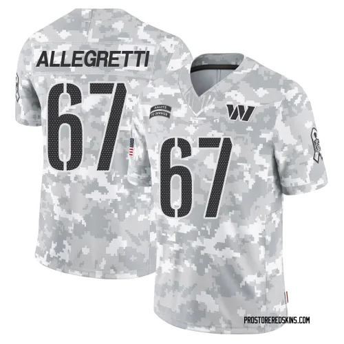 Washington Commanders Youth Limited Arctic Camo 2024 Salute to Service Jersey (67 Nick Allegretti)