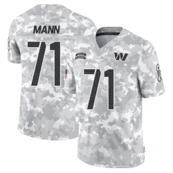 Washington Commanders Youth Limited Arctic Camo 2024 Salute to Service Jersey (71 Charles Mann)