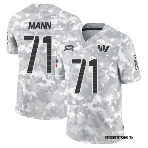 Washington Commanders Youth Limited Arctic Camo 2024 Salute to Service Jersey (71 Charles Mann)