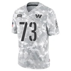 Washington Commanders Youth Limited Arctic Camo 2024 Salute to Service Jersey (73 Trent Scott)