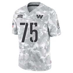 Washington Commanders Youth Limited Arctic Camo 2024 Salute to Service Jersey (75 Chris Paul)
