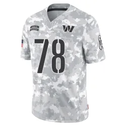 Washington Commanders Youth Limited Arctic Camo 2024 Salute to Service Jersey (78 Laremy Tunsil)