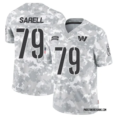 Washington Commanders Youth Limited Arctic Camo 2024 Salute to Service Jersey (79 Foster Sarell)