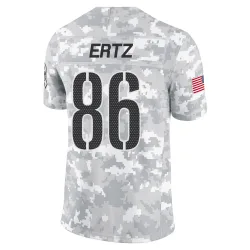 Washington Commanders Youth Limited Arctic Camo 2024 Salute to Service Jersey (86 Zach Ertz)